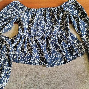 Blue summer top